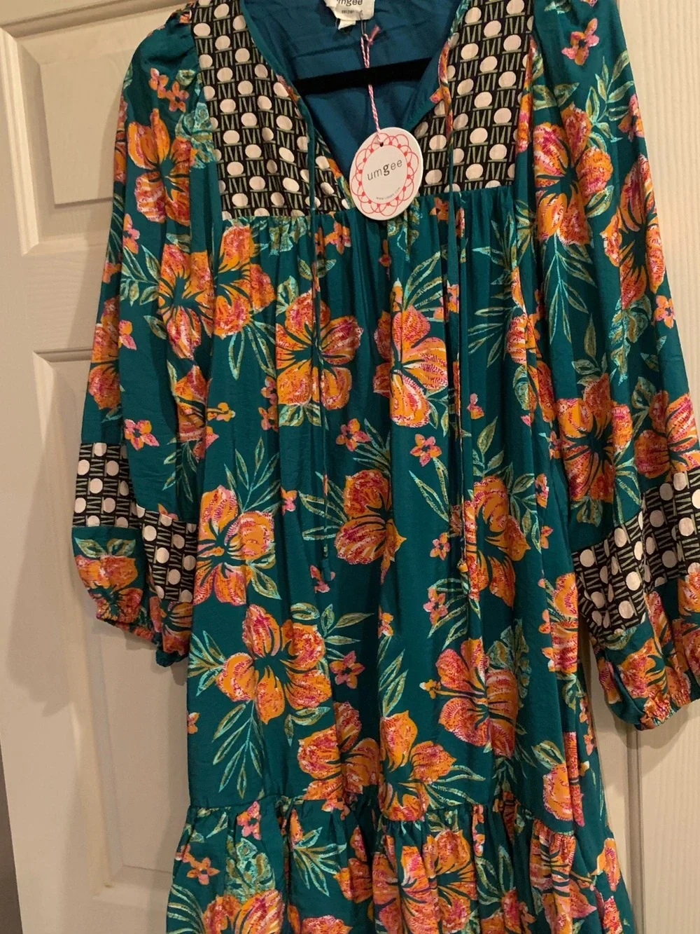 Umgee  Floral Boho Dress